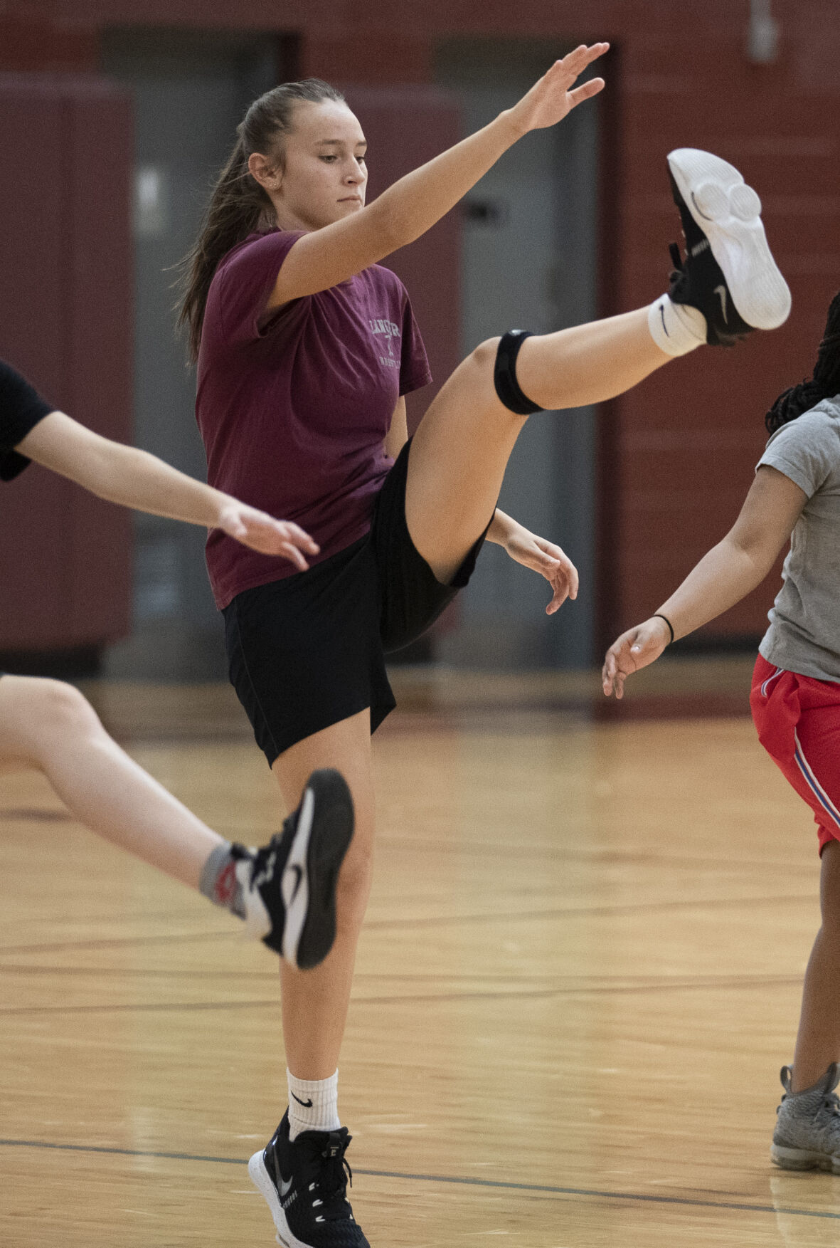 Lady Lancers basketball. 10.JPG
